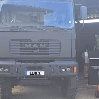 LED Umrüstsatz für den MAN F2000 vom Scheinwerfer LUXX.