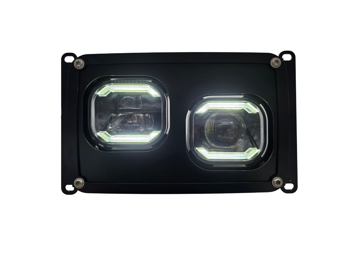 MAN F2000 LED Umrüstsatz mit eingeschaltetem Positionslicht Nolden AVEGO Edge.