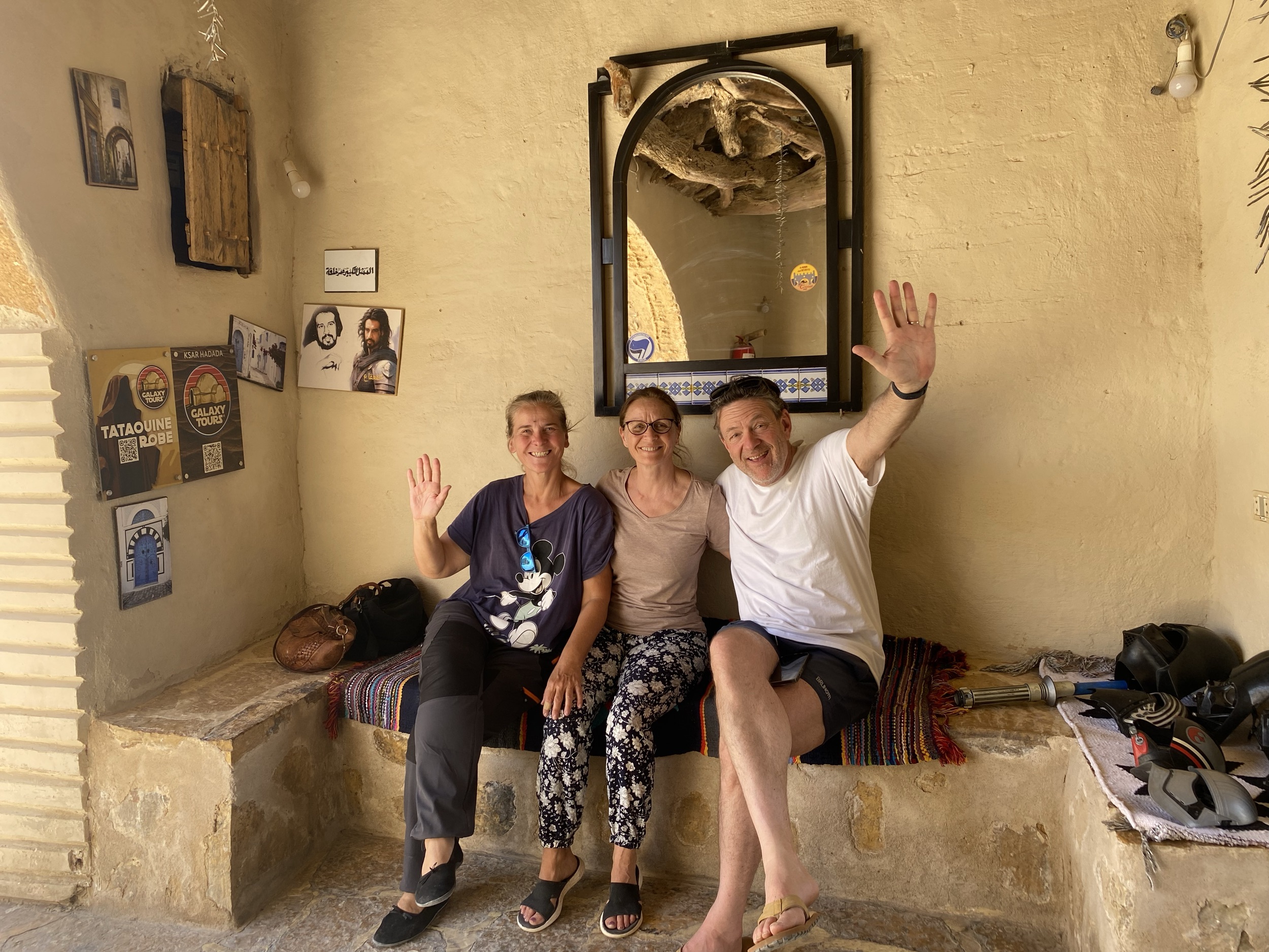 Mit Irene und Tom