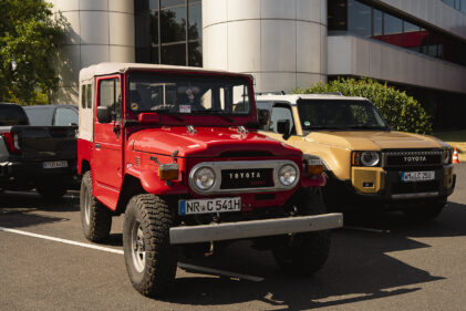 75 Jahre Toyota Land Cruiser BJ und Land Cruiser 250