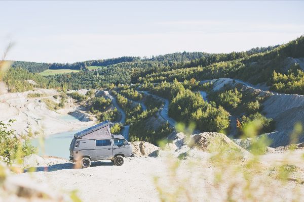 Camping am Offroad-Gelaende in Aspang