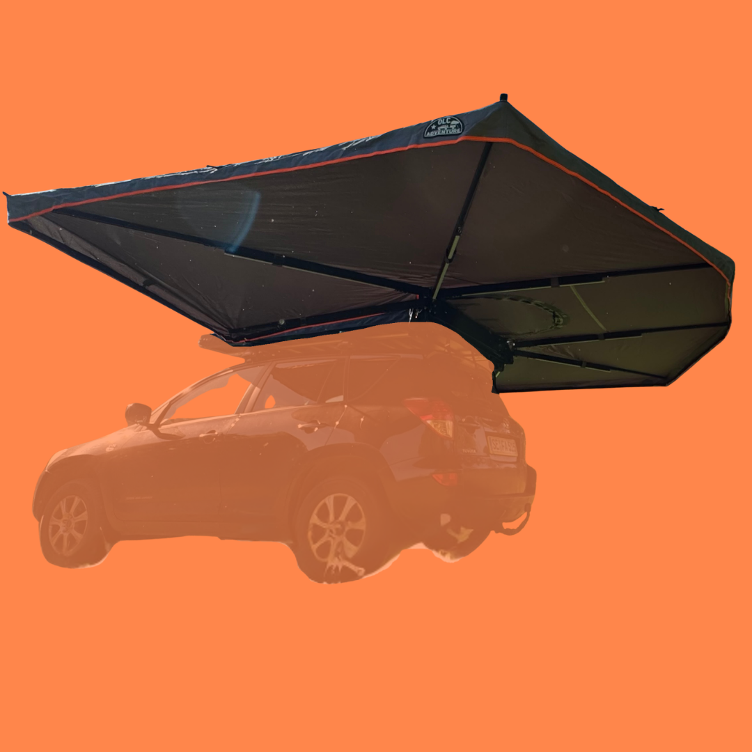 OLC Adventure 360-Markise am Toyota RAV4