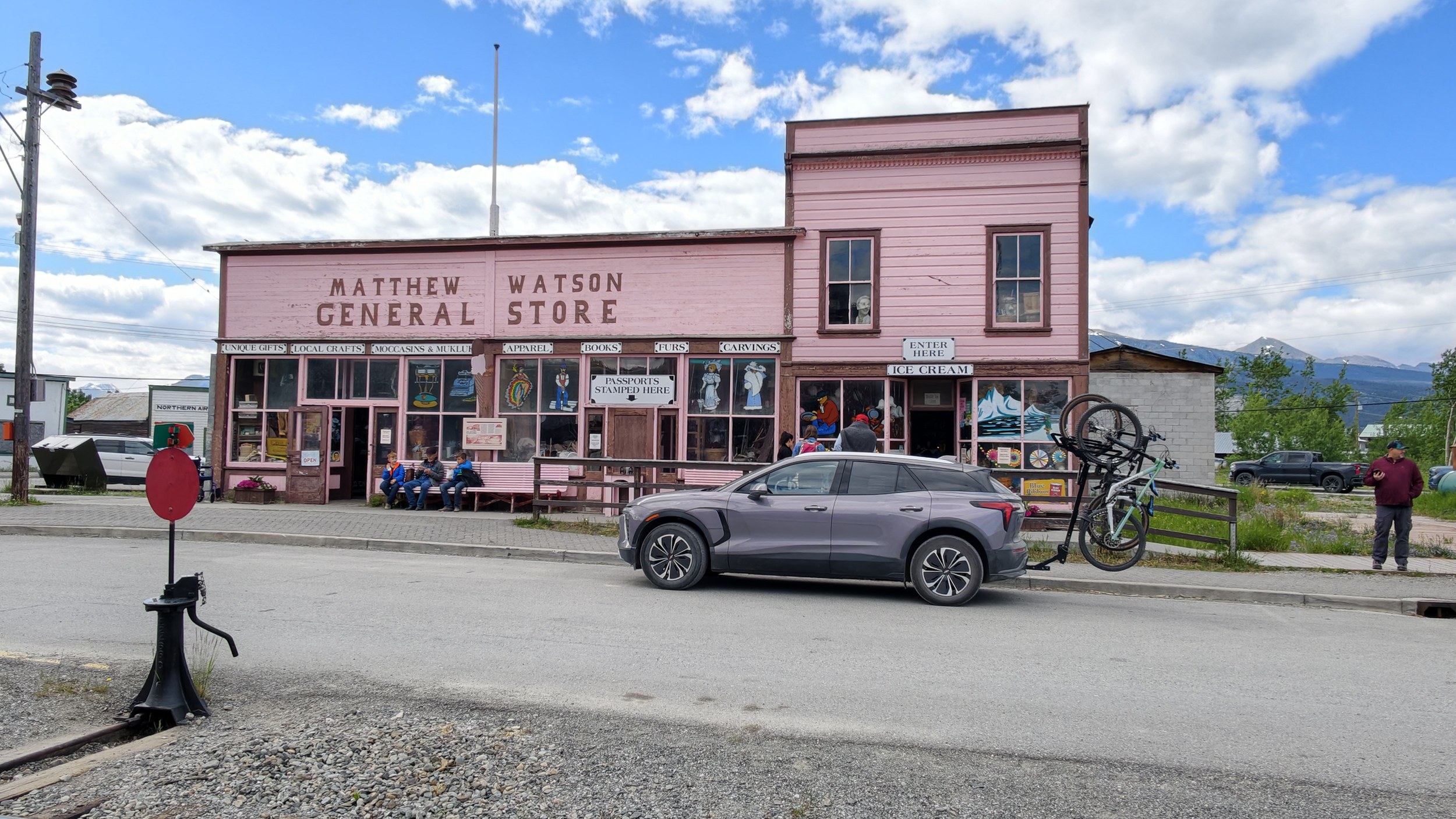 Der historische General Store in Carcross.